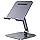 UGREEN Tablet Stand Compatible for iPad Desk Stand Holder Adjustable Aluminum Thicker Base Compatible with iPad Pro Air Mini 13 12.9 11 Inch Home Office Desk Accessories Grey