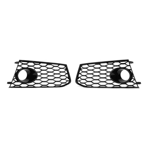 Grille de pare-chocs en nid d'abeille noir brillant pour RS7 2014-2018