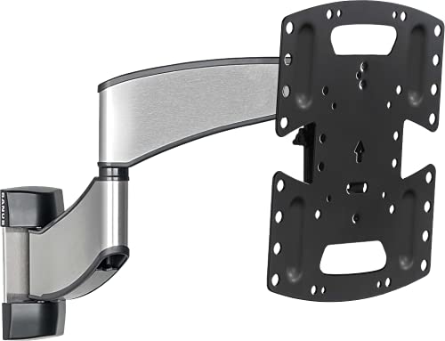 Sanus Premium Full Motion Tv Wall Mount For 19" - 40" Tvs - Stainless Steel Finish With Fluidmotion Design For Smooth Extension, Swivel And Tilt- Low Profile Tv Bracket With Easy 3 Step Install #TOP15