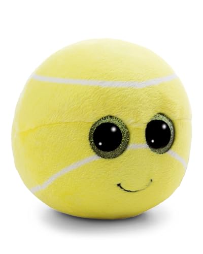 Kuscheltier GLUBSCHIS Tennisball Dennis 13cm - gelb - Stofftier aus weichem Plüsch niedliches Plüschtier zum Kuscheln und Spielen für Kinder & Erwachsene tolle Geschenkidee | 63030