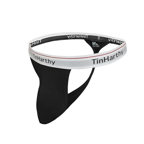 Men G-String T-Back Thongs Cotton Breathable Underpants Jock Strap for Male Athletic Supporters3