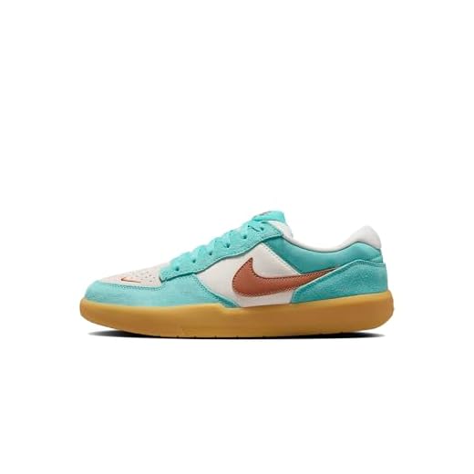 Nike Tênis de skate SB Force 58 (DV5477-302, verde geada/fantasma/marrom claro/), Verde geada/fantasma/marrom claro/, 41