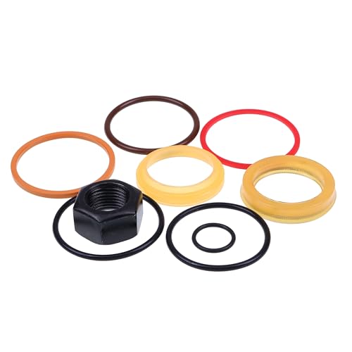 Image of 6803329 7137769 Hydraulic Lift Cylinder Seals Kit Fits Compatible with Bobcat 444 500 520 530 533 540 542B 643 731 743
