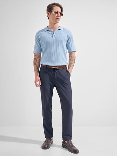 Image of Highlander Men's Polo Tshirt | Flat Knit | Regular Fit | Polo T-Shirt for Man