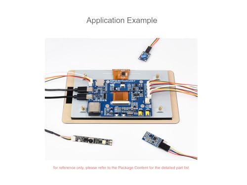Waveshare ESP32-S3 7inch Capacitive Touch Display Development Board,ESP32 with 800×480 Resolution 65k RGB 7 inch LCD Screen,5-Point Touch,Supports WiFi & Bluetooth
