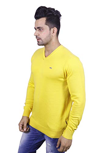 Image of GODFREY V Neck Full Sleeve Sweater for Man Winter Pullover