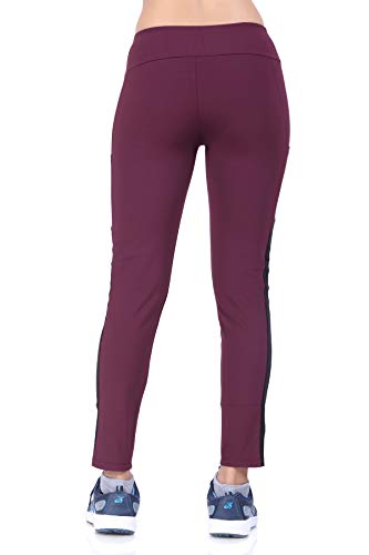 Image of Women's JUST-Dry Ankle Length Gym Workout Yoga Fitness Active Sports Pants
