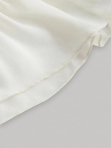 Women's Summer Shirred with Ruffle Hem Skirt Going Out Outfits3