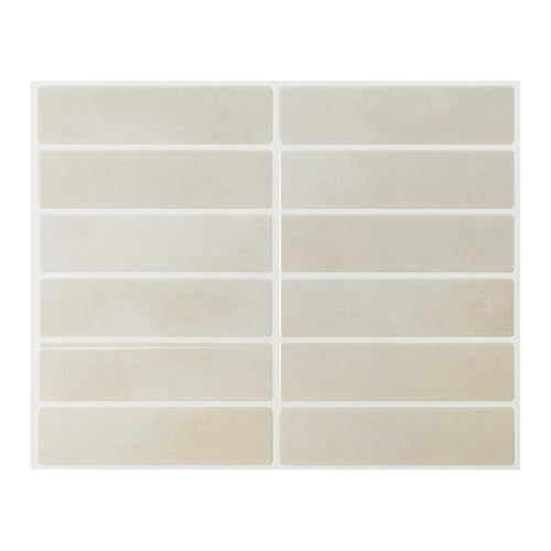 Umedol Peel and Stick Backsplash 10-Sheets of 11.42'' x...