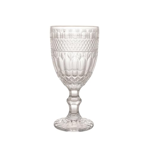 Conjunto 6 Taças de Água de Vidro com Fio Dourado Brand 345ml - Wolff