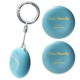 [コクヨ] 【公式】 スマートトラッカー スマートタグ はろたぐ 3個セット 子供 見守り 小型 キーホルダー タグ Bluetooth 忘れ物防止 もちもの 通信費無料 電池交換 みまもりGPSと連携 はろここと連携 iOS Android対応 ハローファミリー （キャンディグリーン）