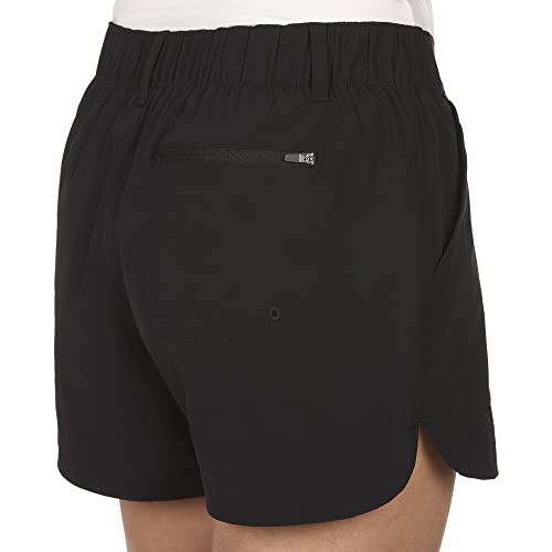 The American Outdoorsman Curved Hem 4" Shorts for Women, Perfect for Hiking, Walking, Outdoor Activities3