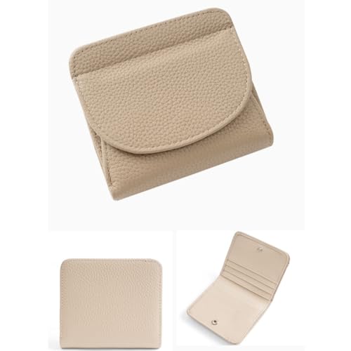 Cowhide Slim 9 Credit Card Slots Wallet Unisex Small with Banknote Holder And Coins Pocket3