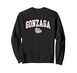 Gonzaga Bulldogs Arch Over Logo Officially Licensed Sweatshirt