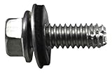Hinge Screw, Self Driller, 1 in, PK24