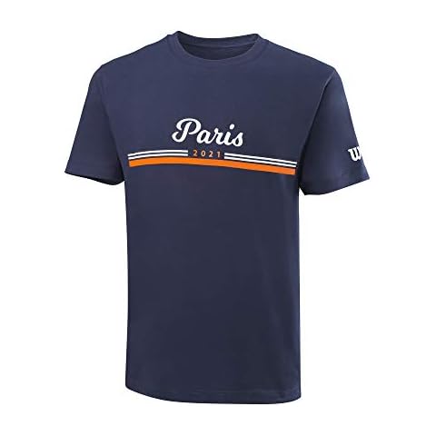 Wilson Men's PARIS 2021 Tech T-Shirt Cover