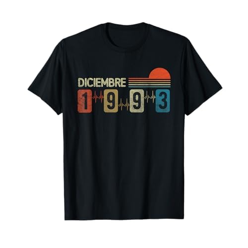 Diciembre 1993 Vintage - 31 Años Regalo Cumpleaños Hombre Camiseta