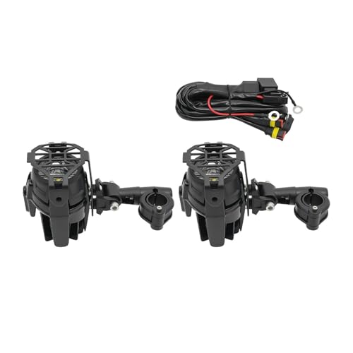 Faros de carretera moto para BMW F700GS y F650GS focos LED adicionales antiniebla pack de 2 unidades