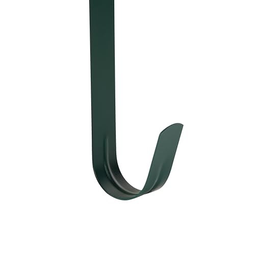 Image of Slim Over The Door Wreath Hanger for Front Door, 15 inch Green 2 Pack