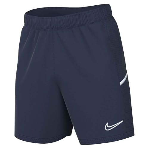 Short de foot Nike Academy 25 Dri-Fit bleu pour rester au sec pendant l'effort