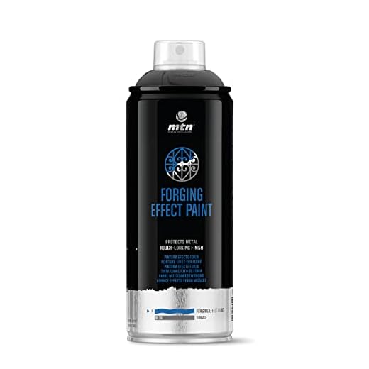 Montana Colors MTN PRO Esmalte Anticorrosivo Negro Forja - Spray 400 ml