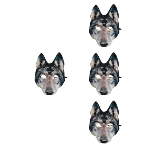 Masque de loup-garou réaliste pour incarner un monstre effrayant lors des fêtes d'halloween