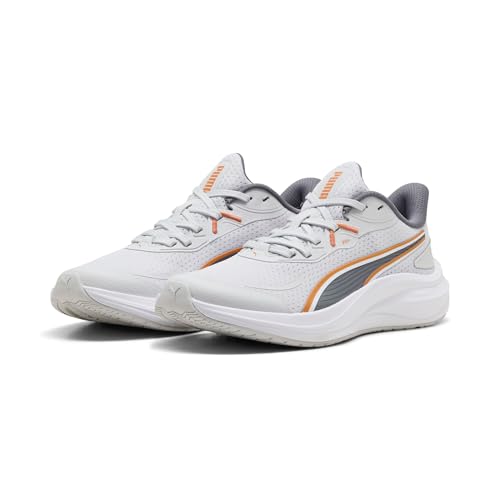 Puma Skyrocket Lite 2 JR   Zapatillas Deportivas, Gris Glacial, Blanco, Talla 38, Gris Glacial, Puma Blanco, 38.5 EU