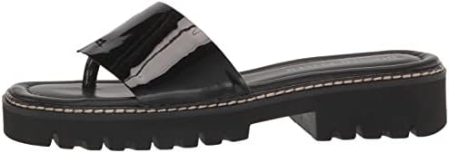 Donald Pliner Women's Sandal, Black Soft Patent, 8.5 | Image 7