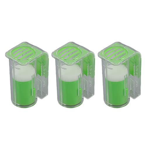 3 peças de gaiola de marcação de abelha rainha de plástico com uma mão garrafa marcador de abelha ra