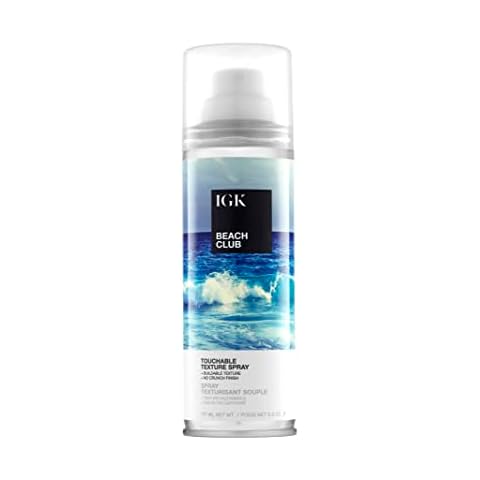 IGK BEACH CLUB Volumizing Texture Spray, volumizing hair products, hair spray flexible hold, beach waves spray, beach wave spray for hair, 5 Oz Cover