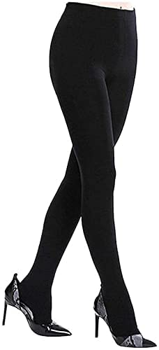 Women's Sheer Transparent high waist Pantyhose stocking with Excellent Stretch Stocking_P(Black Color)-image-38