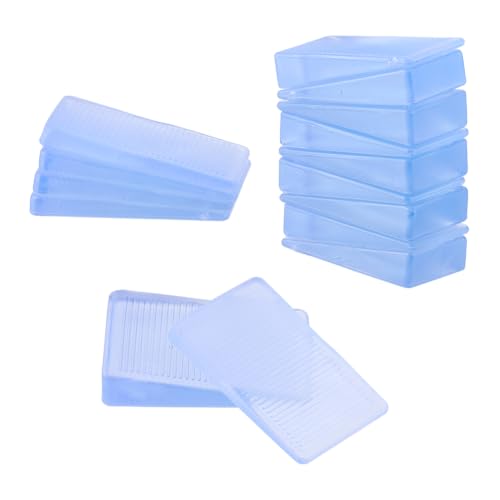 Cuñas de plástico para muebles resistentes y calzos transparentes multiusos 2