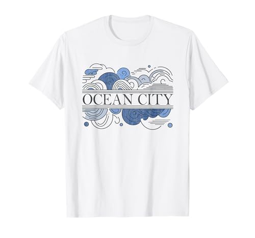 Ocean City New Jersey - Ocean City NJ Classic Maglietta