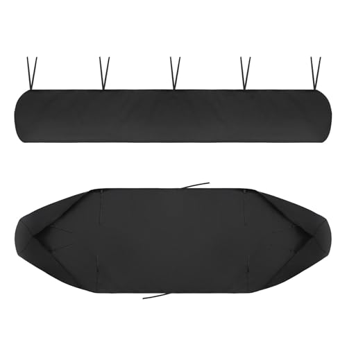 YLZBA Sac de Protection pour Store Banne,Housse d'auvent imperméable pour terrasse extérieure,Housse de Protection pour auvent d'extérieur,Auvent De Terrasse Housse De Rangement(Black,5m)