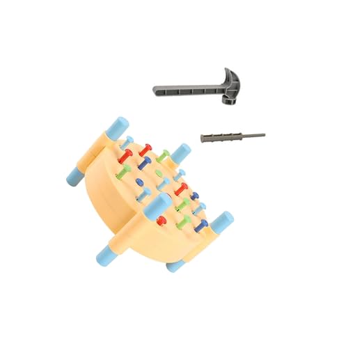 wueiooskj Steckspiel mit Hammer und Steckbrett – EIN...