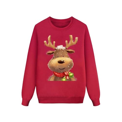 Weihnachtliche Familien Sweatshirts mit festlichem Druck als...