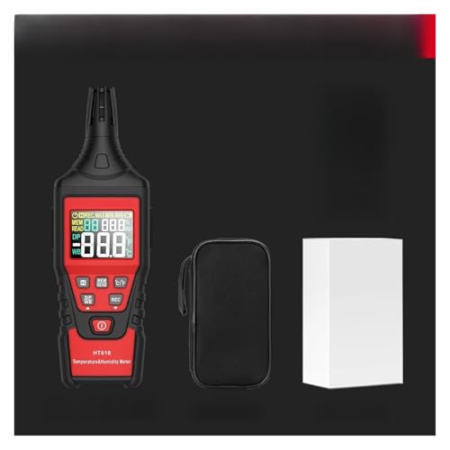 Thermomètre et hygromètre numérique HT618 avec point de rosée et écran rétroéclairé