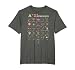 A to Z Astrophysics Funny objects in space science T-Shirt