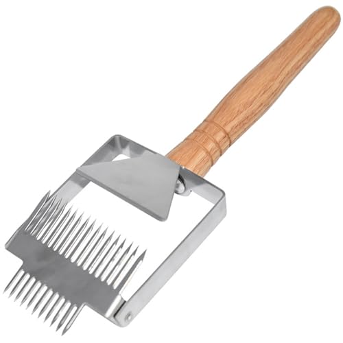 Msioytog de Madera, Tenedor para destapar, raspador de Abejas, Colmenas, Cortador de raspado, Apicultura, Apicultor, raspador para destapar Colmenas, Herramienta de Apicultura