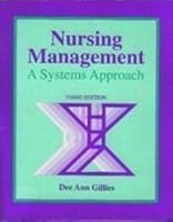 Nursing Management: A Systems Approach 0721641350 Book Cover