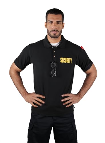 First Class Men's Polo Shirt Short Sleeve Tactical Interlock Moisture Wicking, Wrinkle Resistant Casual Security Polo Shirt2