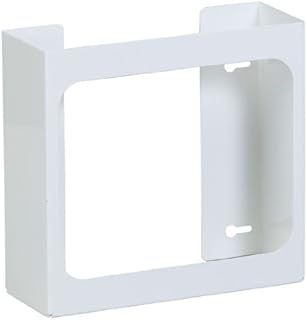 Double White Steel Glove Box Holder - CL-GW-2020