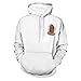 SUCISCA Virgin Mary Mexican Rose Hoodies Fashion Winter Fall Outfits Warmth Hoody Big Pocket Pullover Drawstring Sweatshirt S