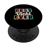 Photo Gallery retro personalizzato nome best vicki ever popsockets popgrip intercambiabile Photo Gallery retro personalizzato nome best vicki ever popsockets popgrip intercambiabile