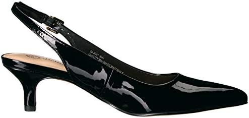 Bella Vita Women's SCARLETTII Pump, Black PAT, 9.5 M US | Image 5