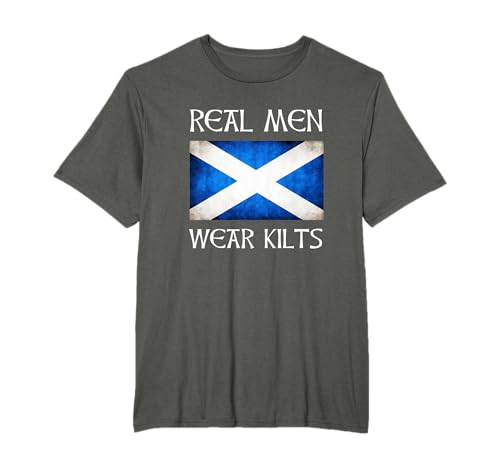Kilt Escócia t-shirt, Preto, S