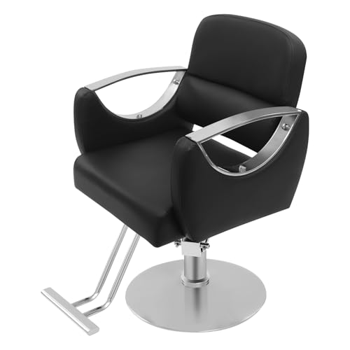 Image of Salon Chair,Salon Chair for Hair Stylist with Height Adjustment,360 Rotatable Barber Chair for Barber Store,Beauty Salons,Spas