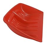 GANAZONO Wide Flat Plastic Ice Shovel Head Replacement for Snow Removal and Trash Cleaning Thickened Plastic Scoop for Efficient Winter Floor Protection and Heavy-Duty Use Portable and Easy