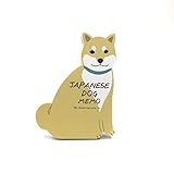 Japanese Shiba-inu Dog Die-cut Memo Pad 3.5