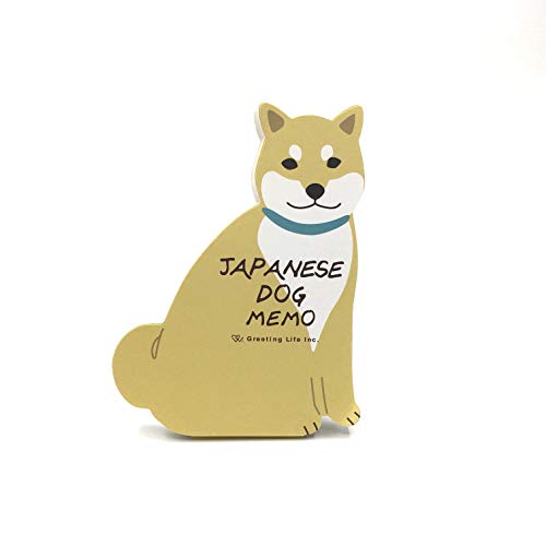 Japanese Shiba-inu Dog Die-cut Memo Pad 3.5
